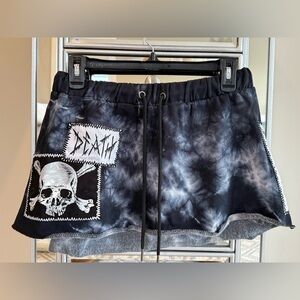 OMINOUS PRELUDE MINI SKIRT